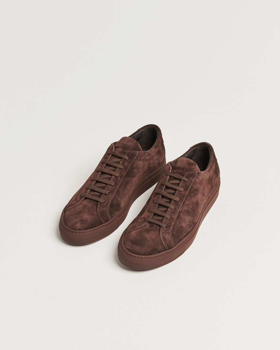 Uomini | Common Projects | Common Projects | Original Achilles Suede Sneaker Moka