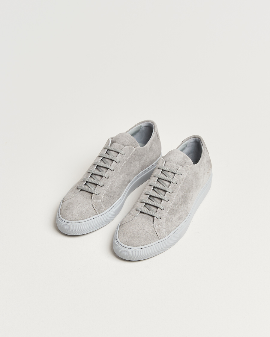 Uomini | Common Projects | Common Projects | Original Achilles Suede Sneaker Grey