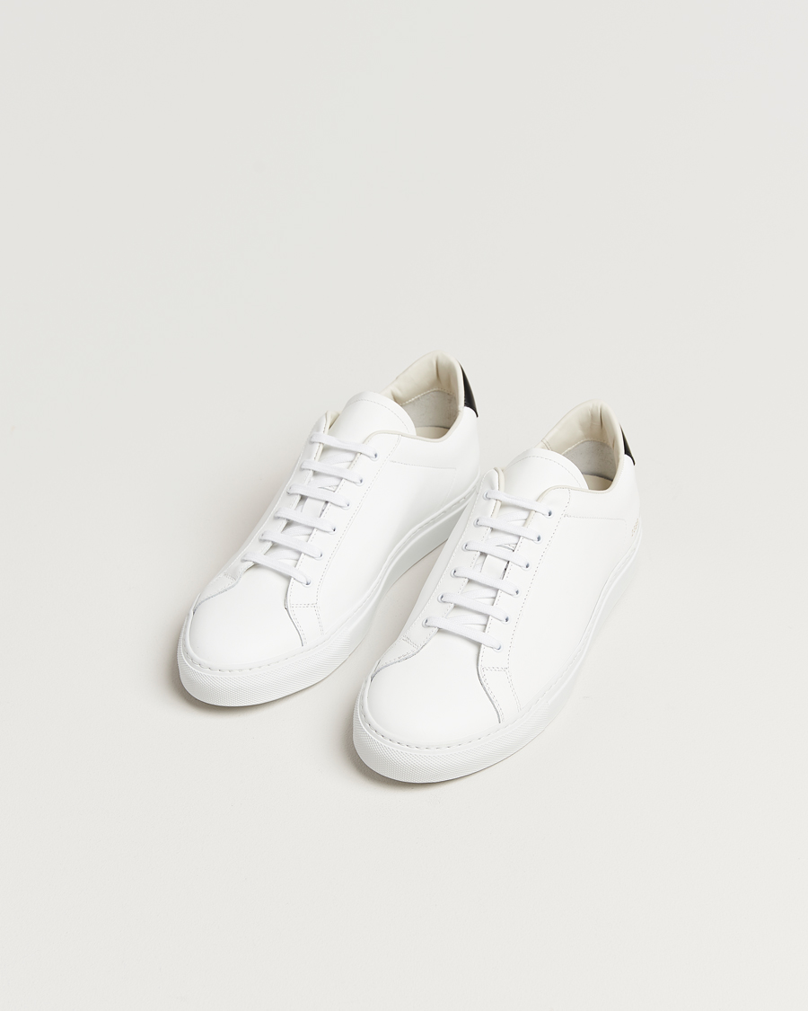 Uomini | Common Projects | Common Projects | Retro Classic Leather Sneaker White/Black