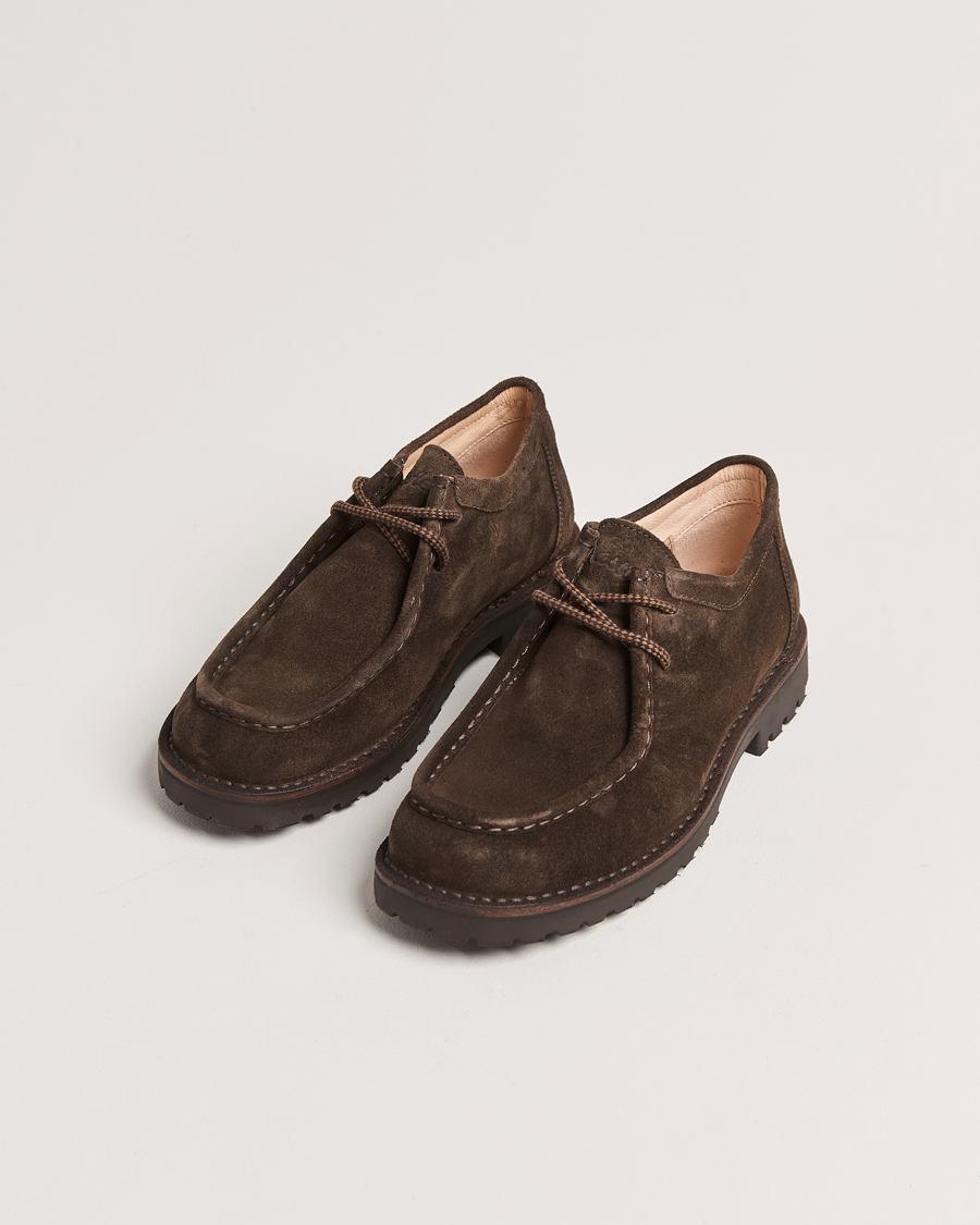 Uomini | Scarpe scamosciate | Astorflex | Beenflex Rubber Sole Shoe Dark Brown Suede