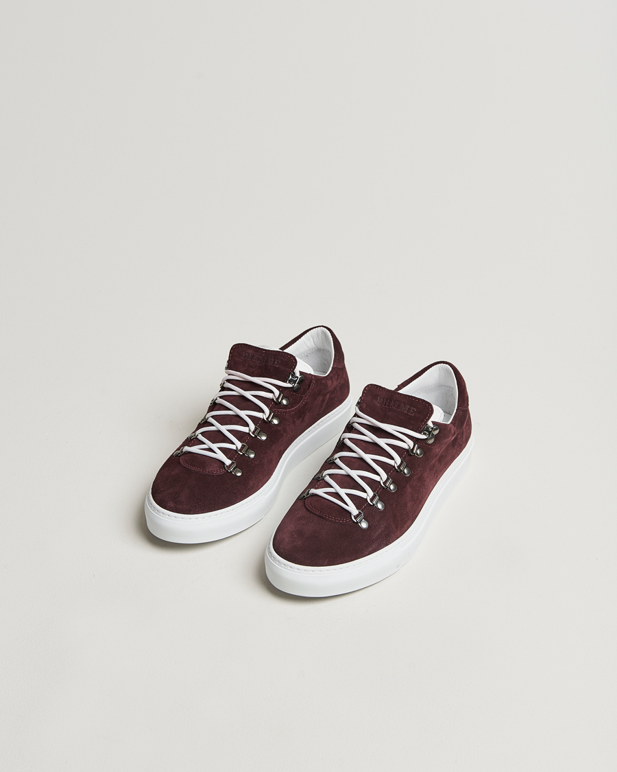 Uomini | Scarpe | Diemme | Marostica Low Sneaker Dark Cherry Suede