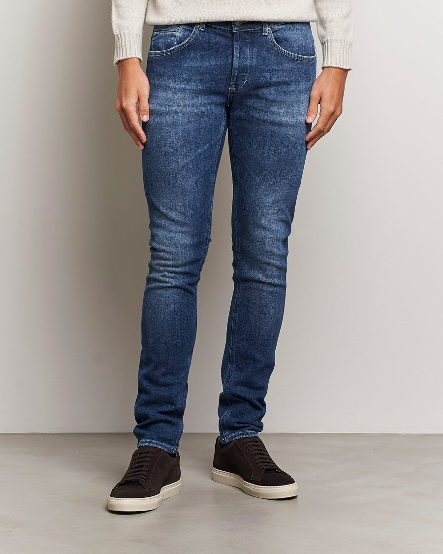 Uomini | Slim fit | Dondup | George Jeans Dark Blue