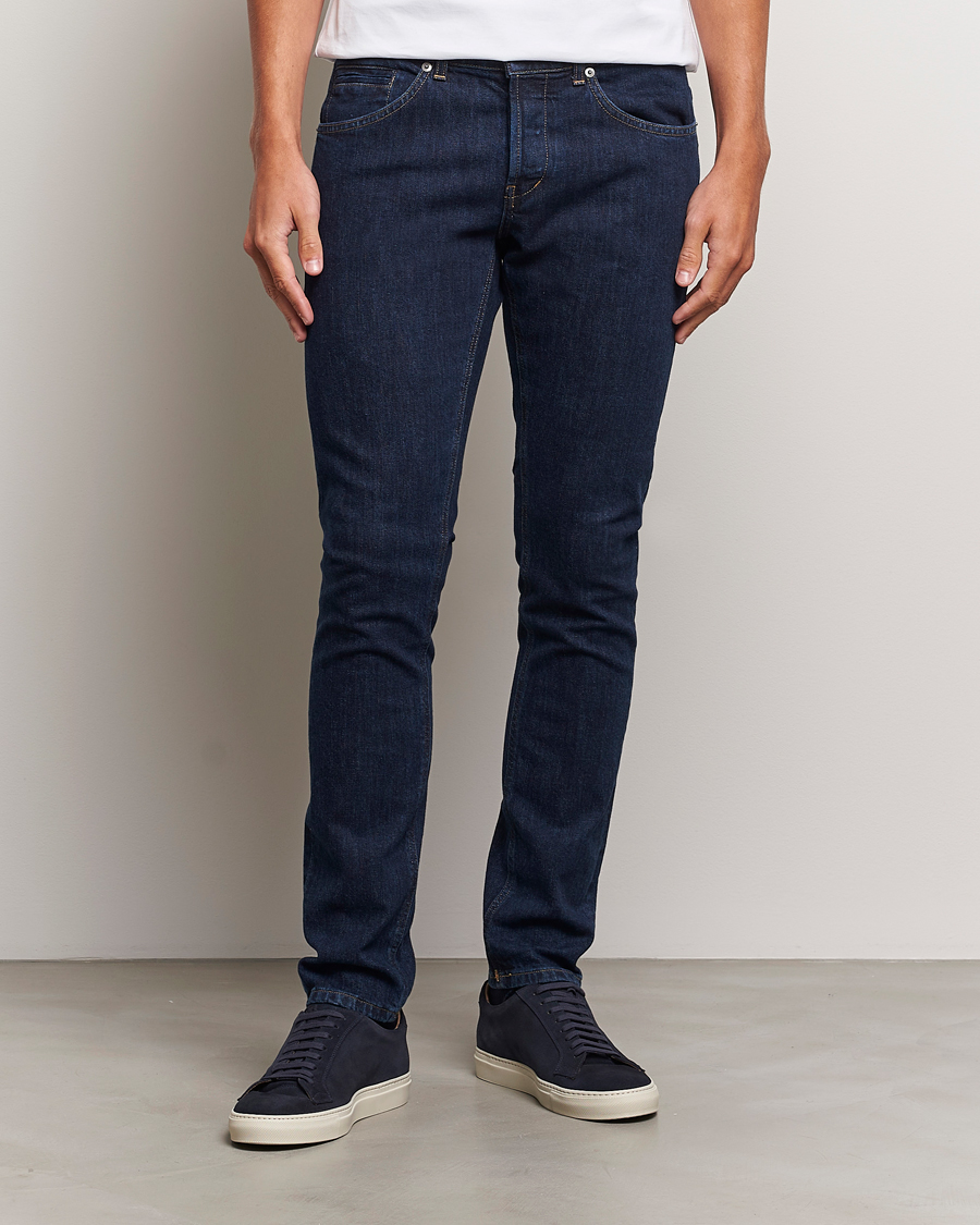 Uomini | Slim fit | Dondup | George Jeans Dark Blue