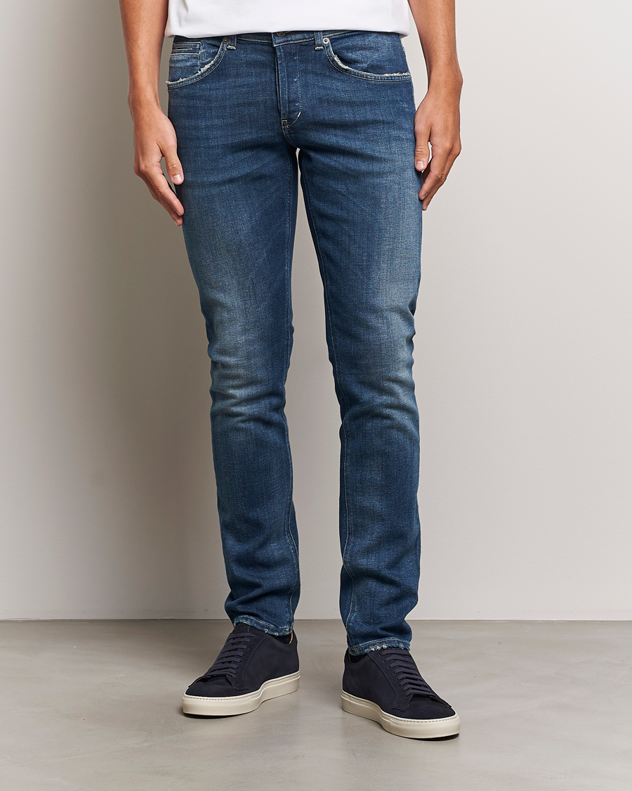 Uomini | Jeans | Dondup | George Jeans Medium Blue