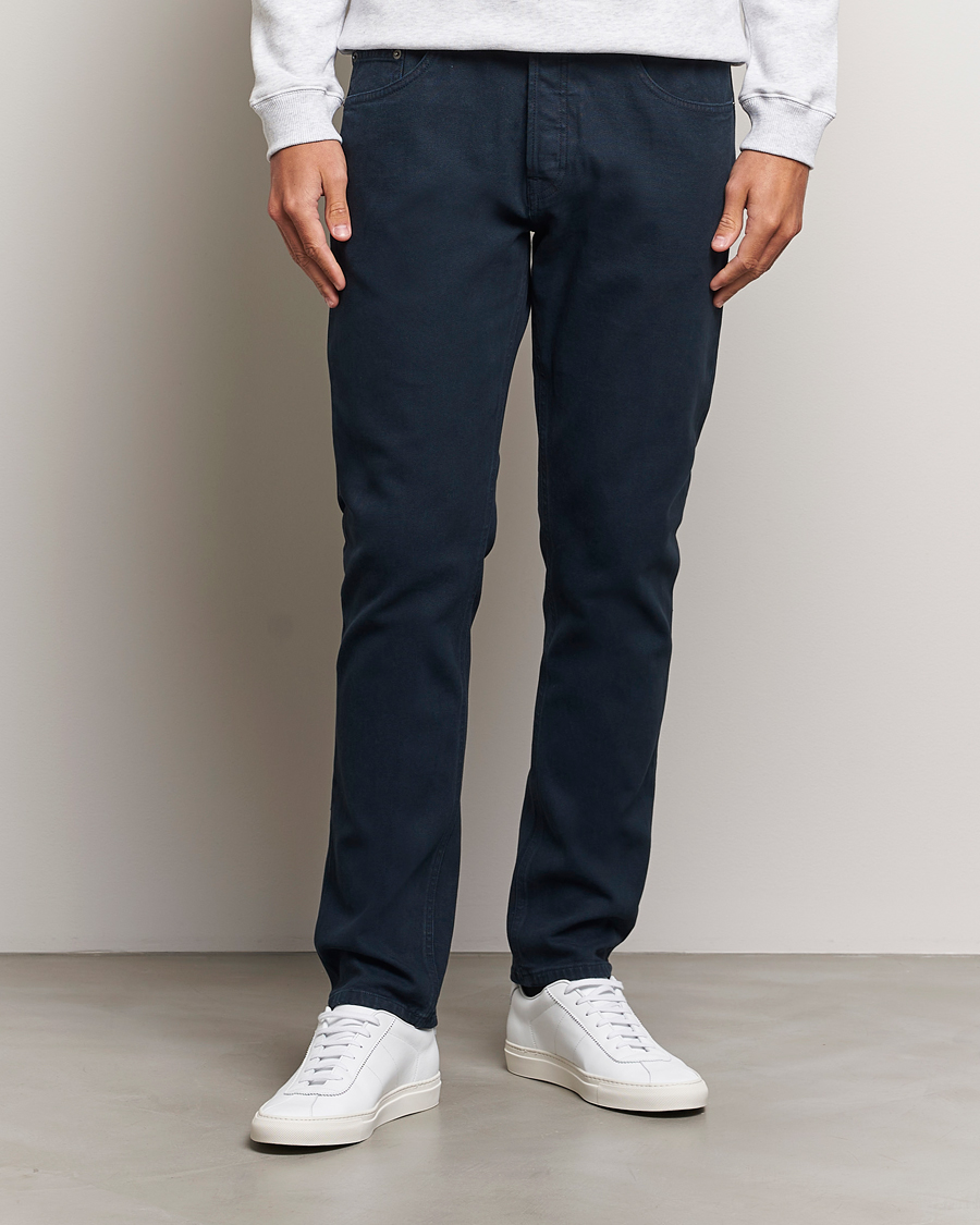 Uomini | Pantaloni casual | Dondup | Icon 5-Pocket Pants Navy