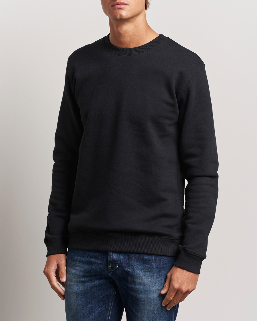 Uomini | Abbigliamento | Dondup | Logo Crew Neck Sweatshirt Black