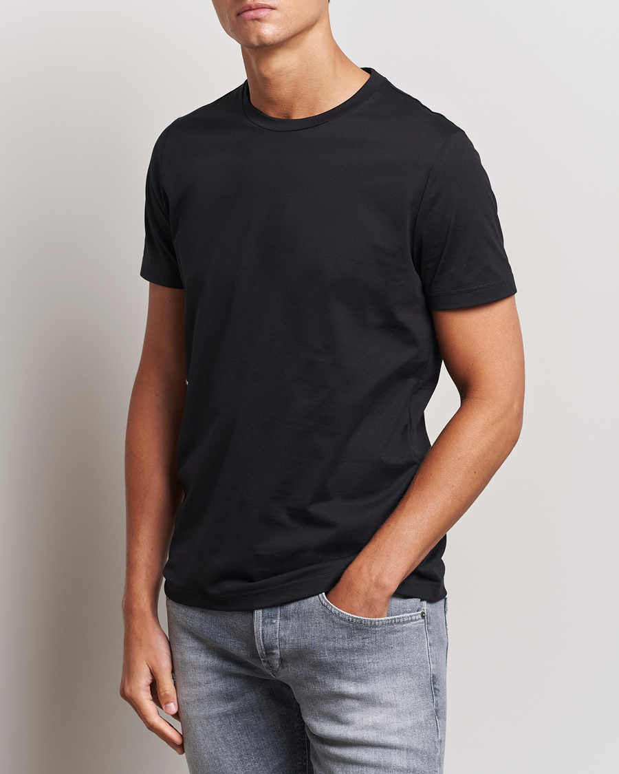 Uomini | Abbigliamento | Dondup | Logo Crew Neck T-Shirt Black