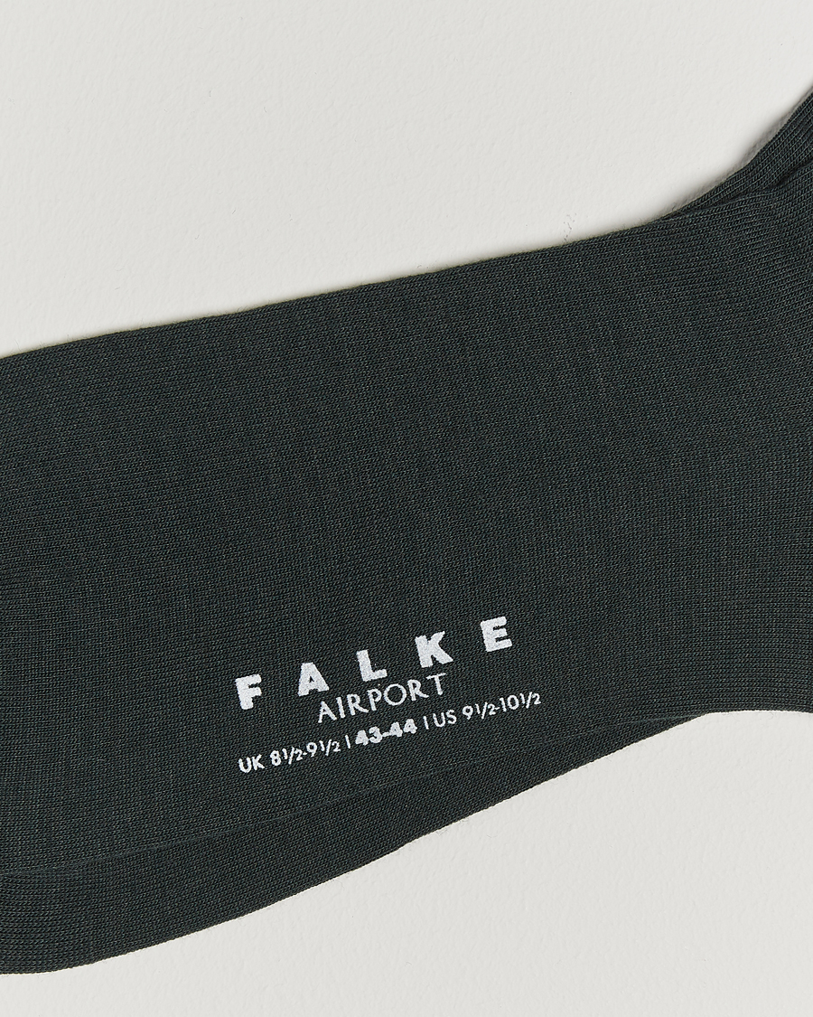 Uomini |  | Falke | Airport Socks Forest Green