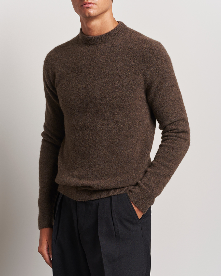 Uomini | Filippa K | Filippa K | Yak Knitted Sweater Driftwood