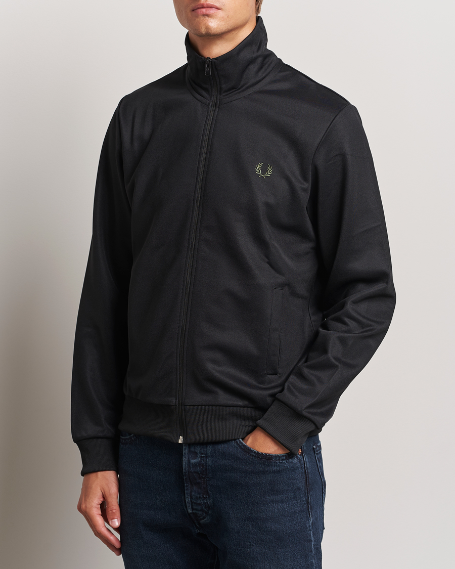 Uomini | Maglieria | Fred Perry | Track Jacket Black