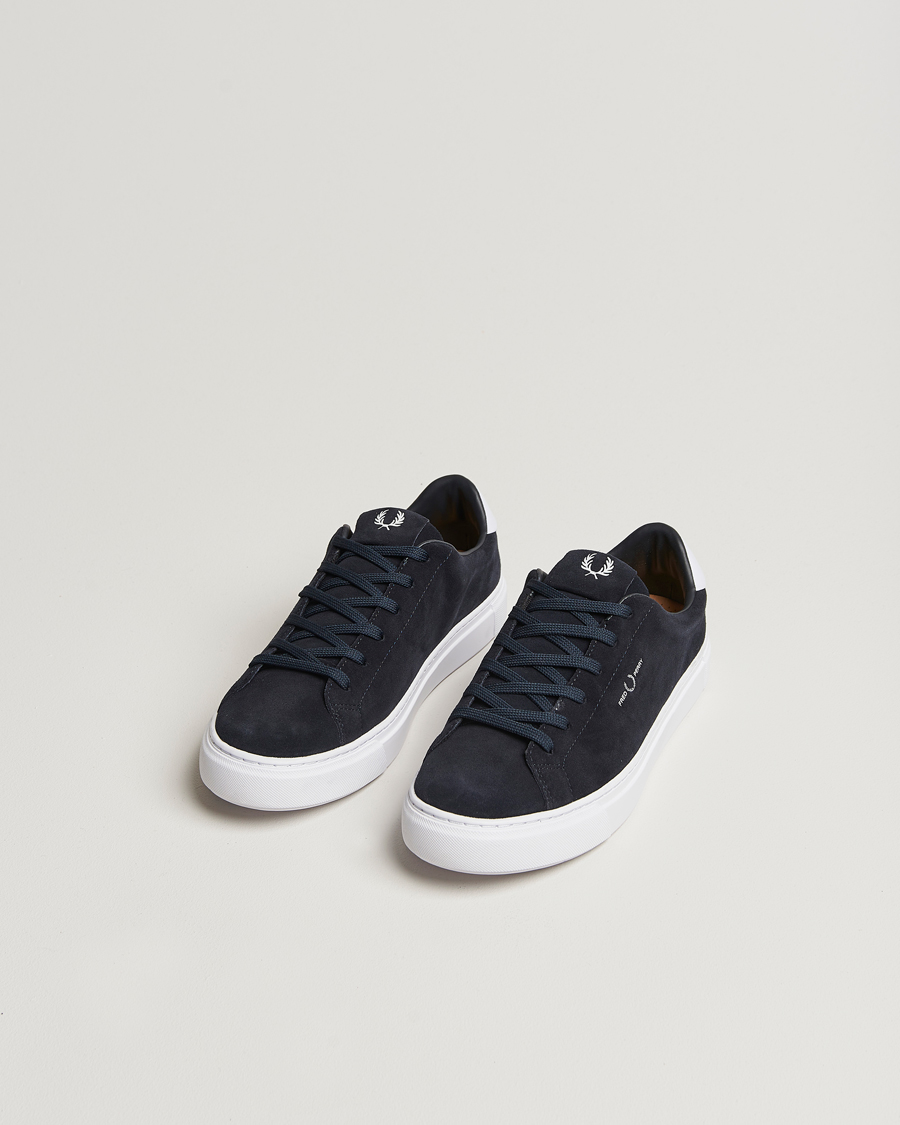 Uomini | Fred Perry | Fred Perry | B71 Suede Sneaker Navy