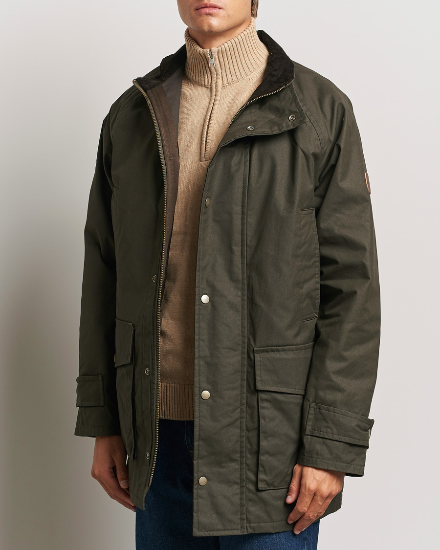 Uomini |  | GANT | Double Decker Jacket Dark Sage