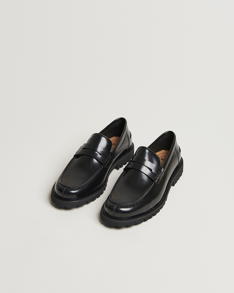 Uomini | Mocassini | BOSS BLACK | Richayl Leather Loafer Black