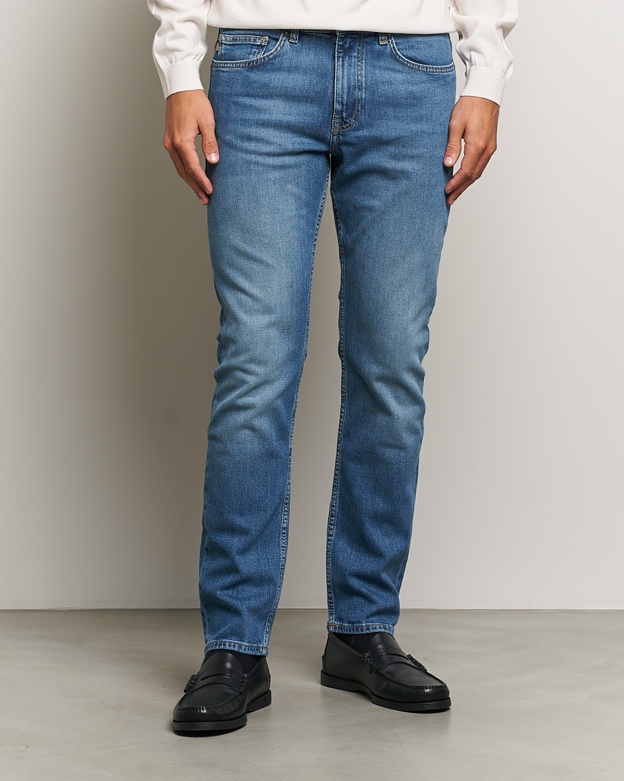 Uomini | BOSS ORANGE | BOSS ORANGE | Delaware Stretch Jeans Light Blue