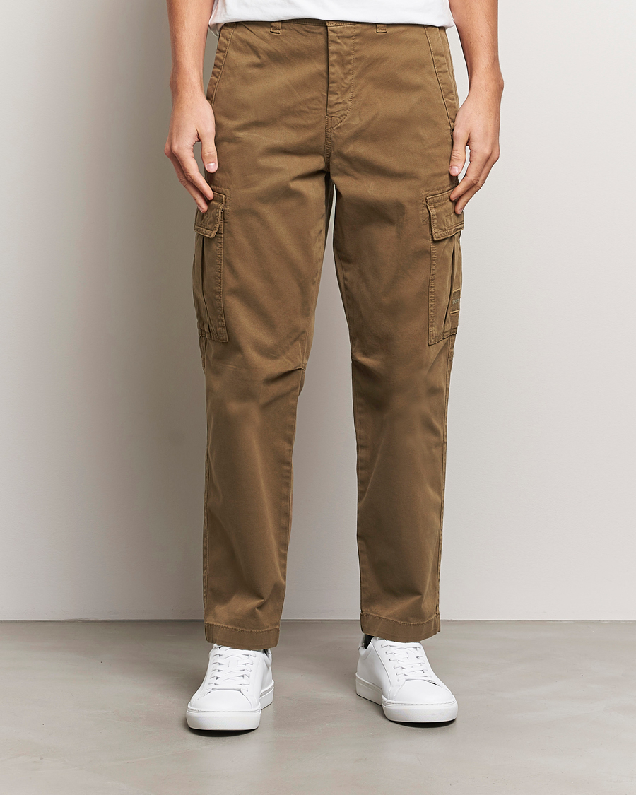 Uomini | Pantaloni | BOSS ORANGE | Sisla Cargo Pants Open Green