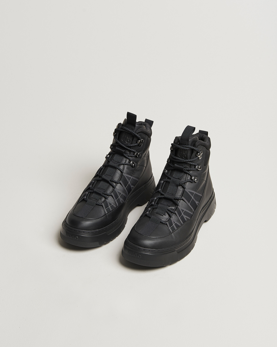 Uomini | Stivali | HUGO | Urian Light Hiking Boot Black