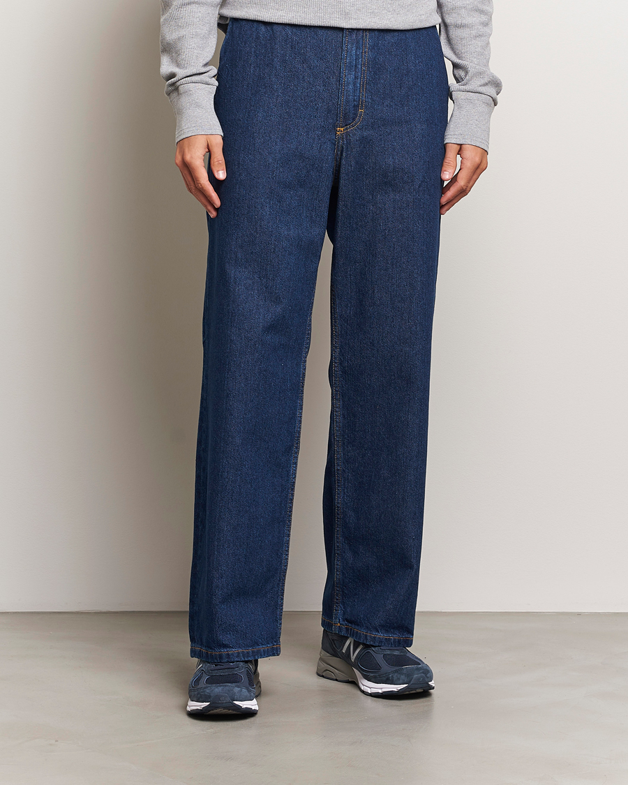 Uomini | Relaxed fit | Jeanerica | GM008 Genua Denim Chino Blue 2 Weeks