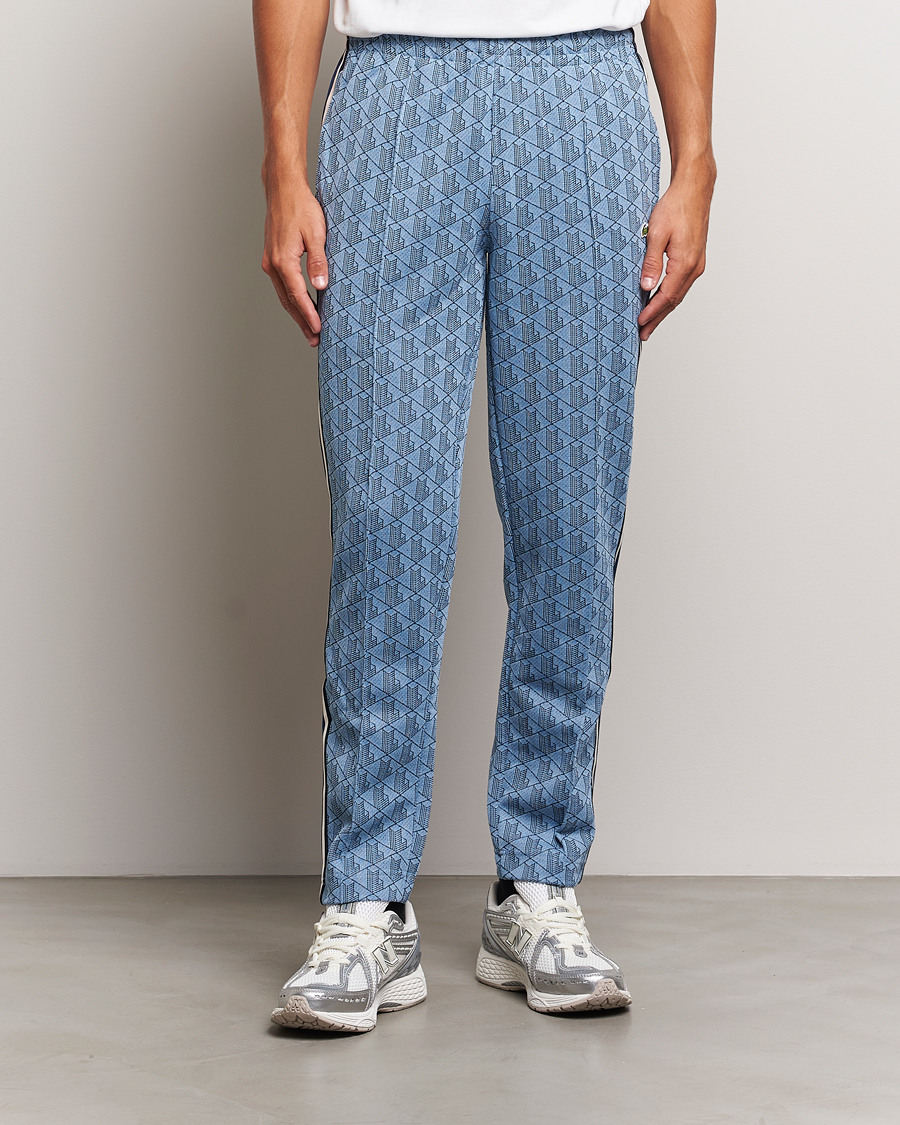 Uomini | Pantaloni della tuta | Lacoste | Monogram Track Pants Rill/Globe