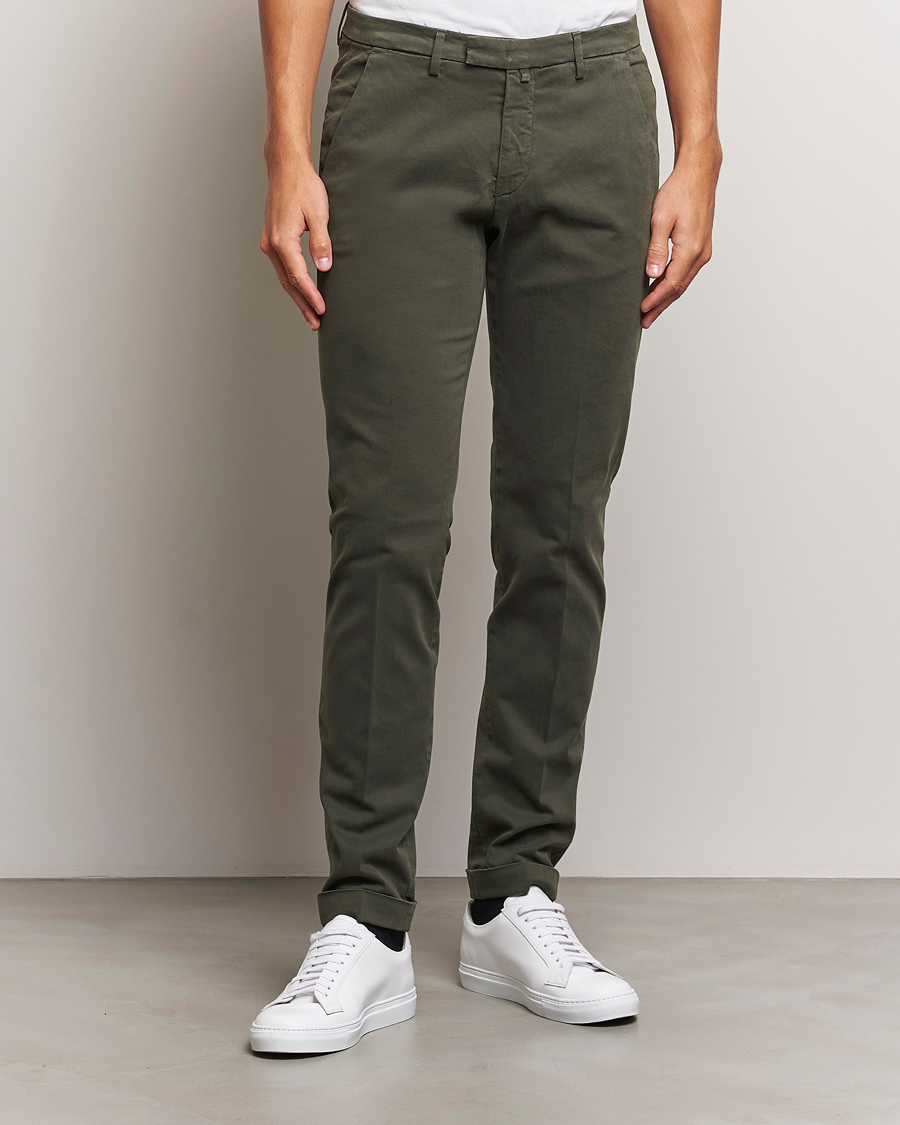 Uomini |  | Briglia 1949 | Slim Fit Cotton Stretch Chino Military