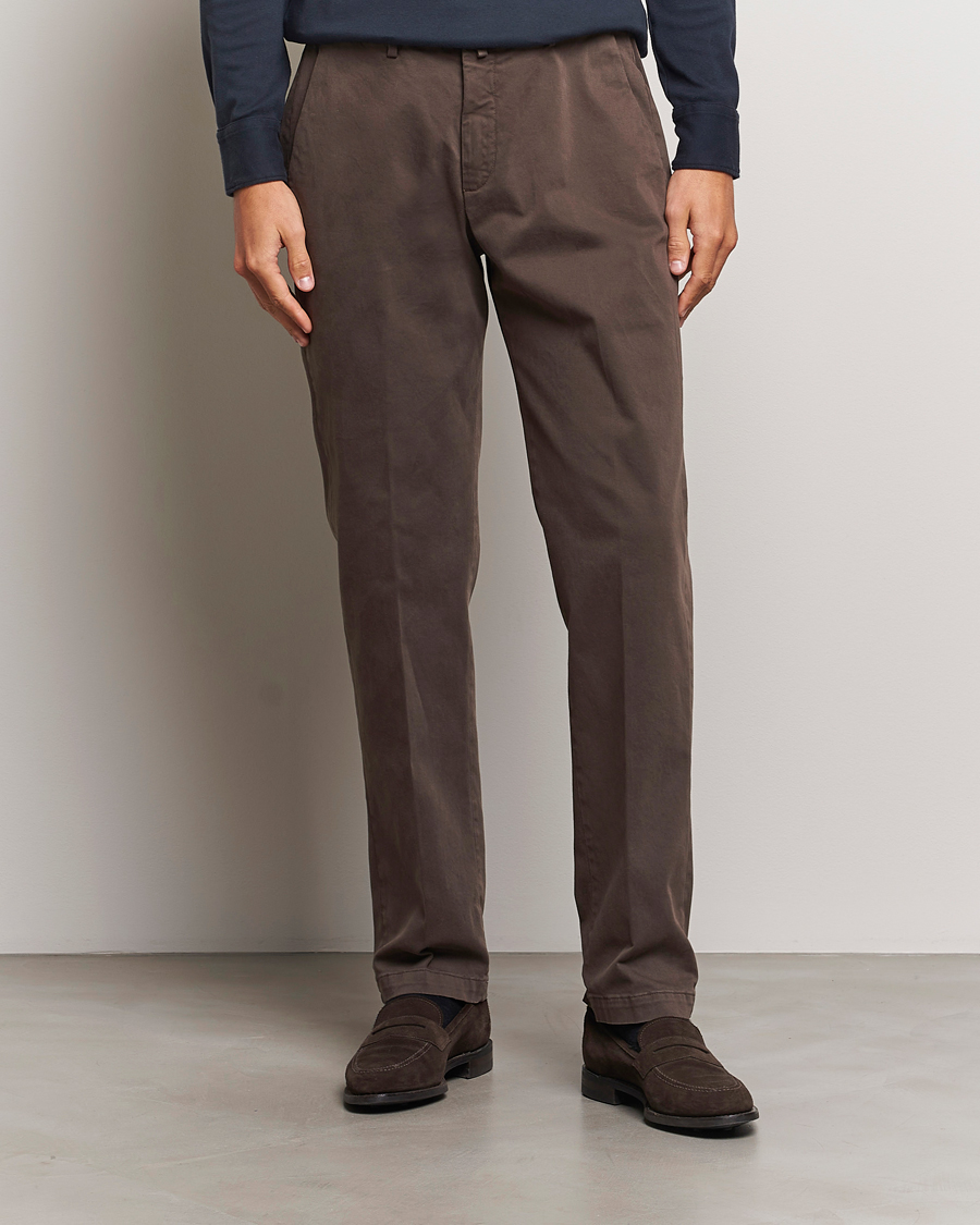 Uomini |  | Briglia 1949 | Soho Tailored Easy Fit Chino Brown