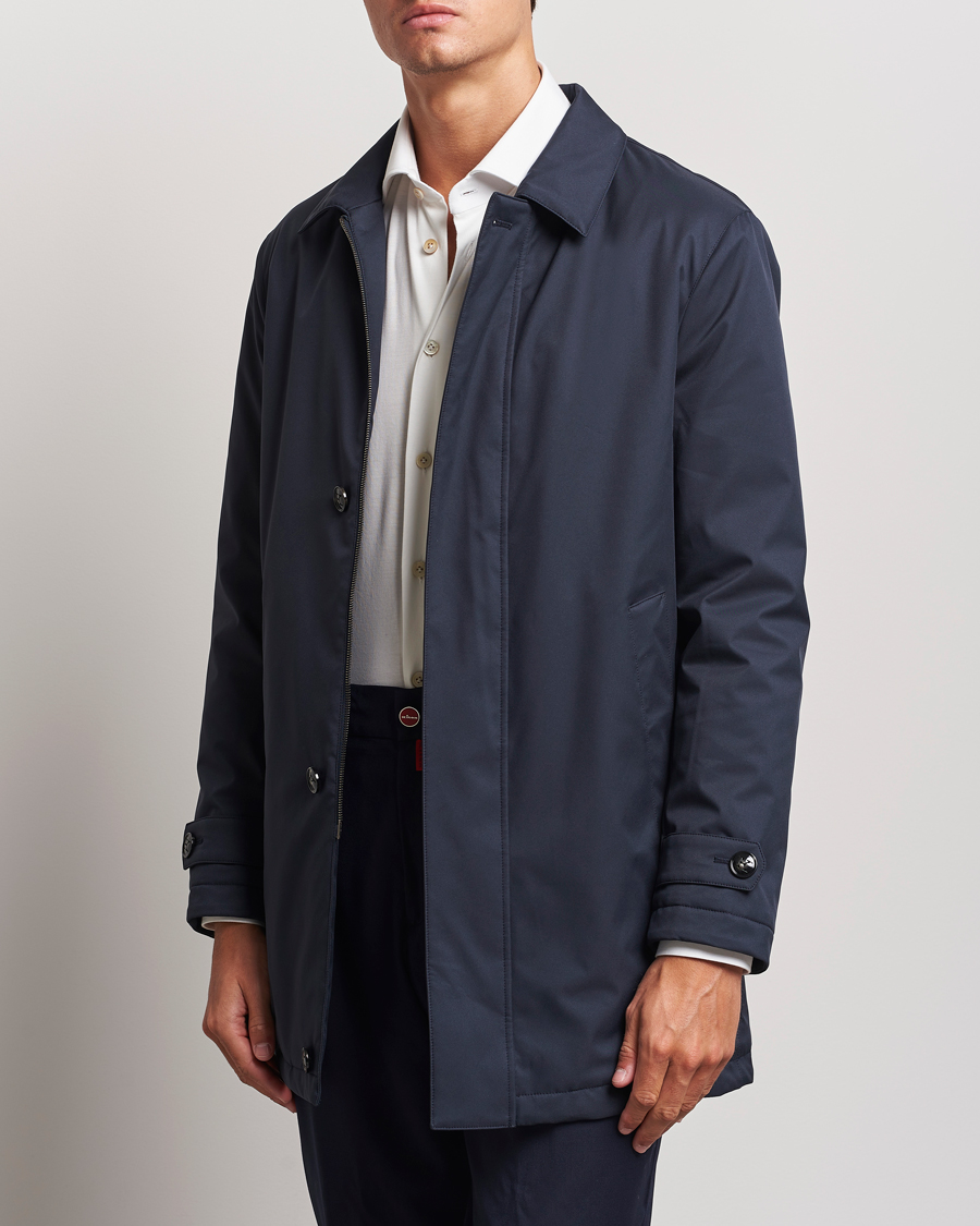 Uomini | Kiton | Kiton | Luxury Coat Navy