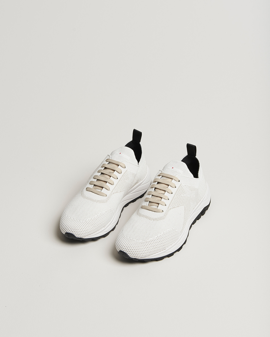 Uomini | Kiton | Kiton | Running Sneakers White