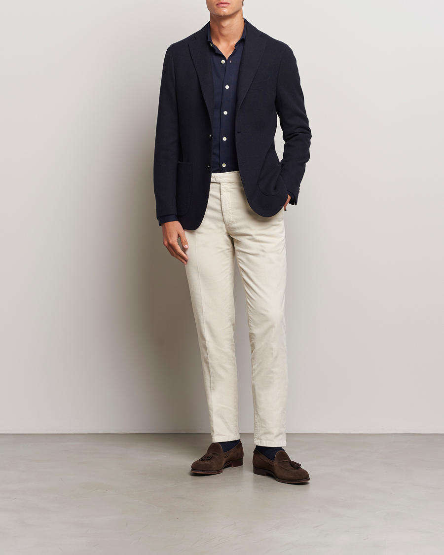 Uomini | Blazers | Boglioli | K Jacket Wool/Cashmere Blazer Navy