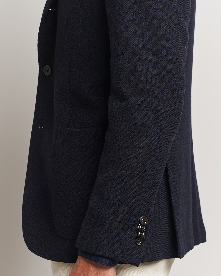 Uomini | Blazers | Boglioli | K Jacket Wool/Cashmere Blazer Navy