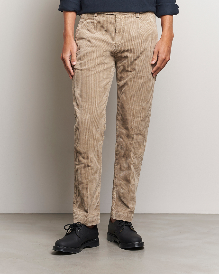 Uomini | Massimo Alba | Massimo Alba | Ionio Wale Corduroy Trousers Beige