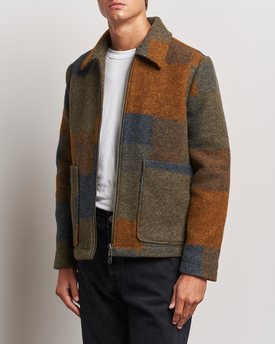 Uomini | Business & Beyond - Casual | NN07 | Gael Wool Checked Jacket Multi