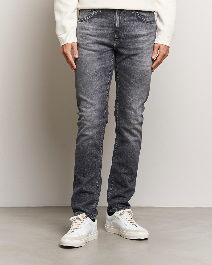 Uomini | Nudie Jeans | Nudie Jeans | Lean Dean Jeans Grey Steel