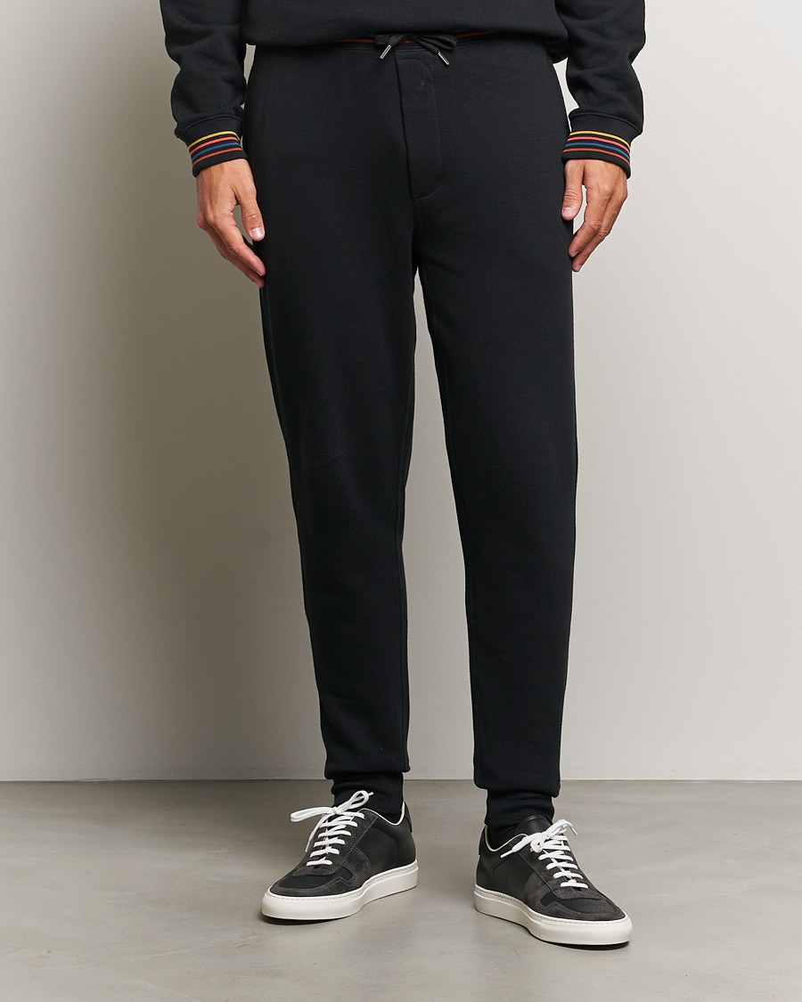 Uomini | Pantaloni della tuta | Paul Smith | Artist Rib Sweatpants Black