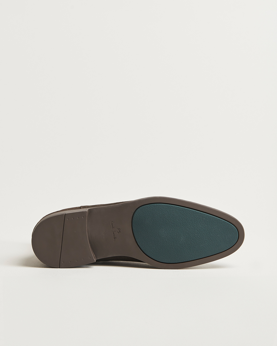 Uomini | PS Paul Smith Cedric Suede Chelsea Boot Dark Brown | PS Paul Smith | Cedric Suede Chelsea Boot Dark Brown