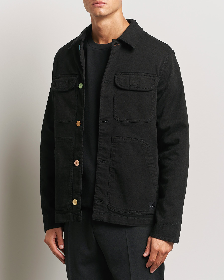 Uomini | Overshirts | PS Paul Smith | 4 Pocket Overshirt Black