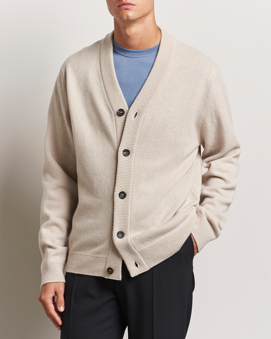 Uomini | PS Paul Smith | PS Paul Smith | Merino Wool Cardigan Off White