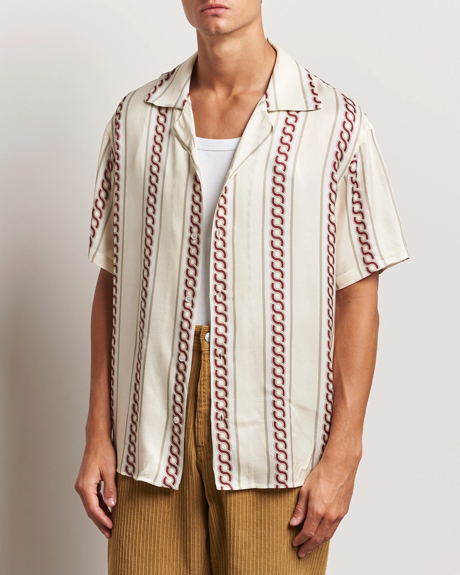 Uomini |  | Drôle de Monsieur | Link Cuban Shirt Ecru