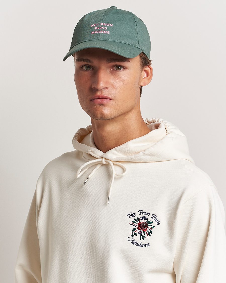 Uomini |  | Drôle de Monsieur | Slogan Baseball Cap Water Green