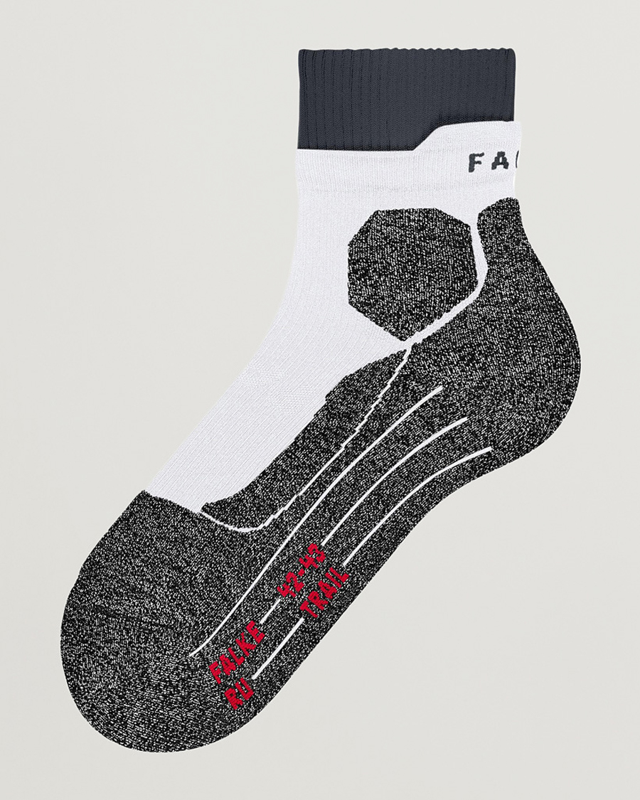 Uomini | Biancheria intima | Falke Sport | RU Trail Running Socks White