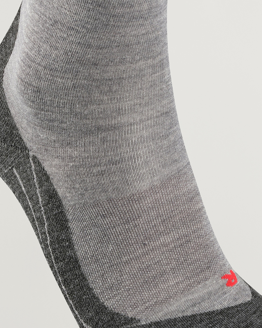 Uomini |  | Falke Sport | RU4 Endurance Wool Running Socks Light Grey Mel