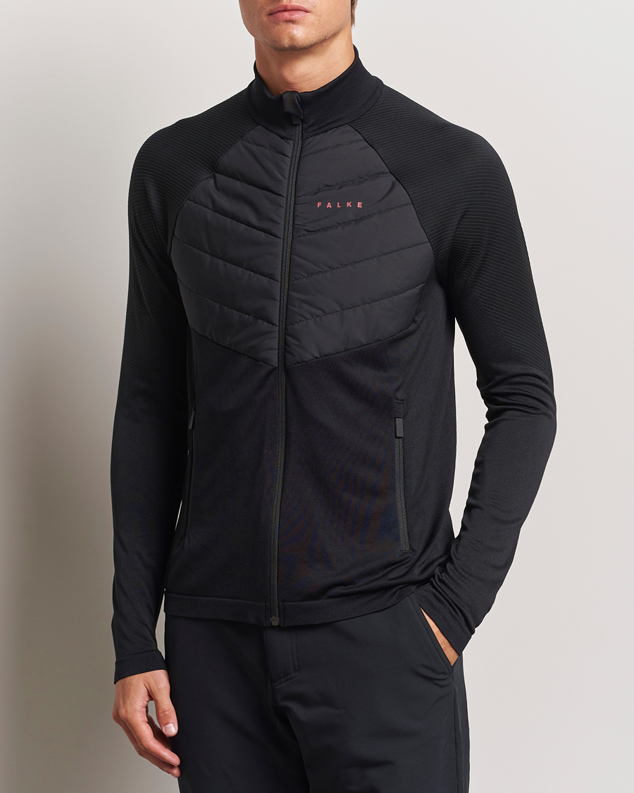 Uomini | Maglieria | Falke Sport | Running Jacket Black