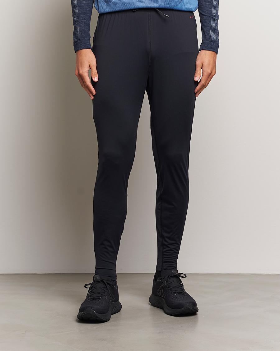 Uomini |  | Falke Sport | Running Pants Black