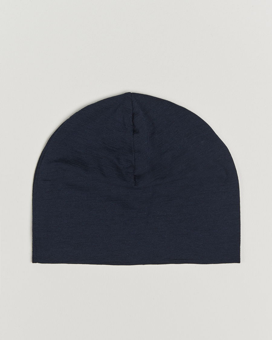 Uomini |  | Houdini | Desoli Merino Running Hat Blue Illusion