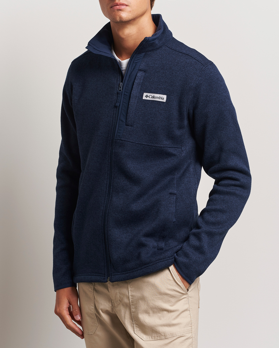 Uomini | Columbia | Columbia | Sweater Weather Fleece Jacket Collegate Navy Heather