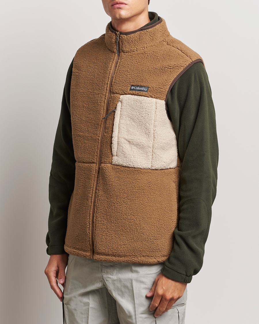 Uomini | Maglioni | Columbia | Mountainside Heavyweight Fleece Vest Delta