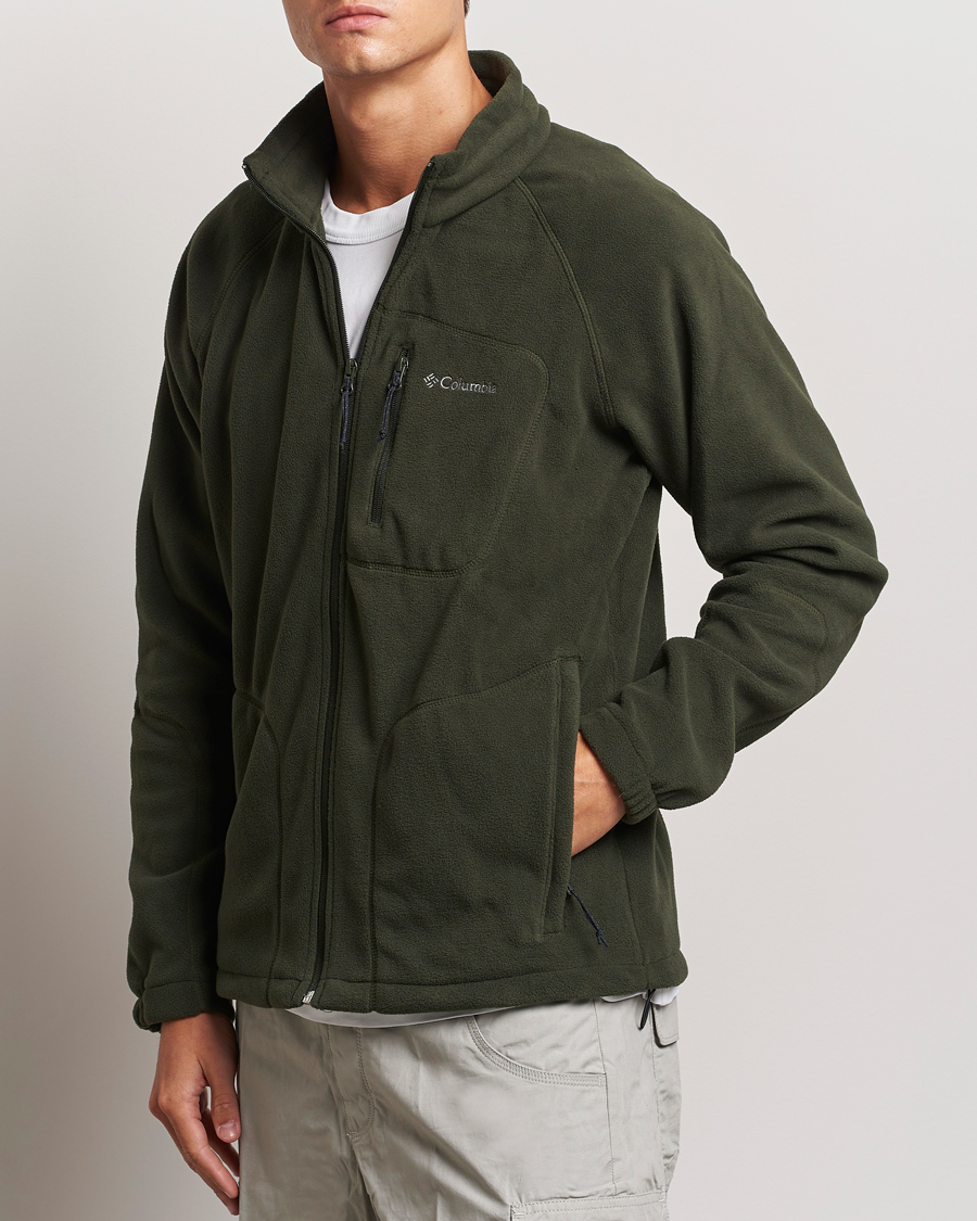 Uomini | Maglioni in pile | Columbia | Fast Trek II Full Zip Fleece Greenscape