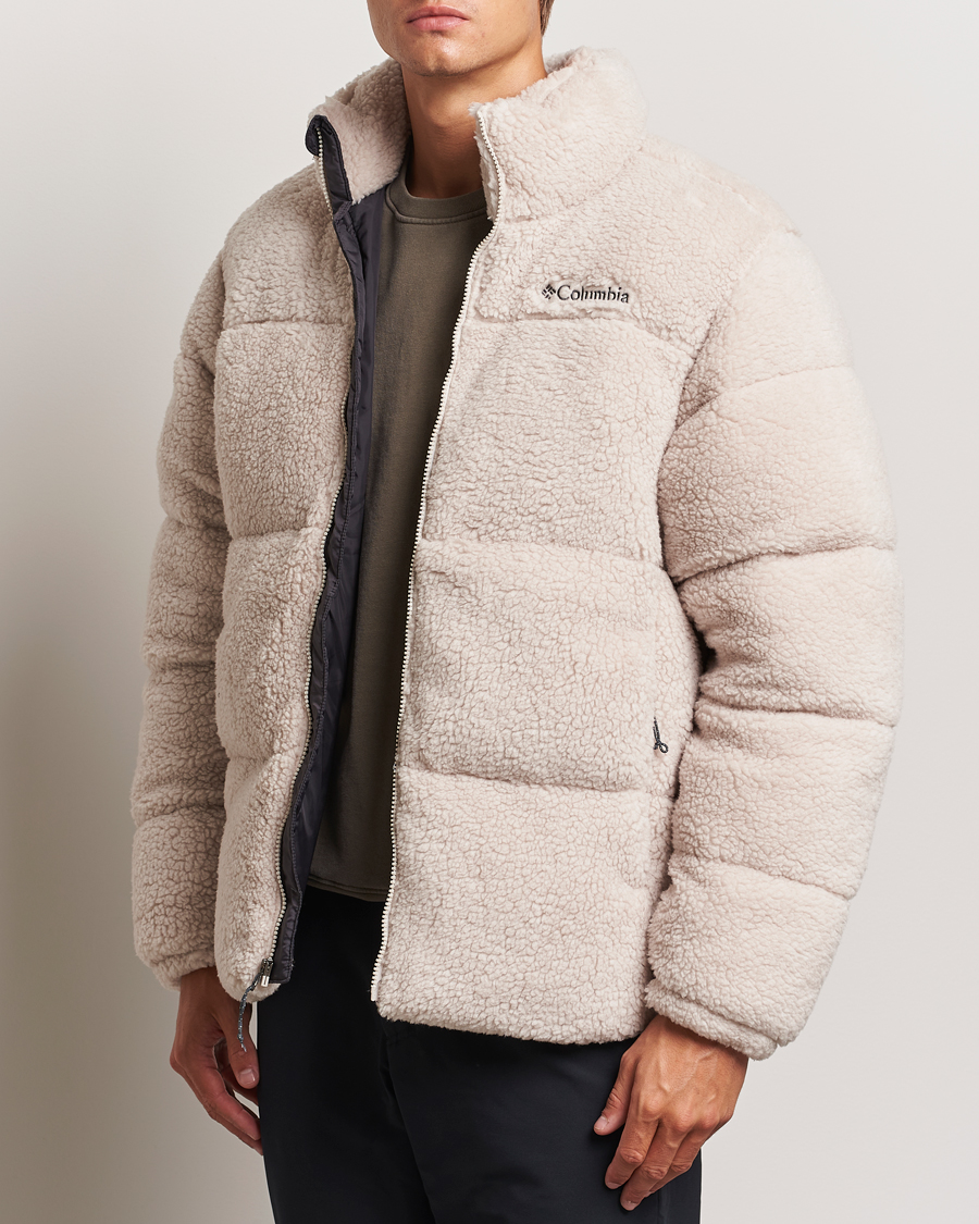 Uomini | American Heritage | Columbia | Puffect Sherpa Jacket Dark Stone