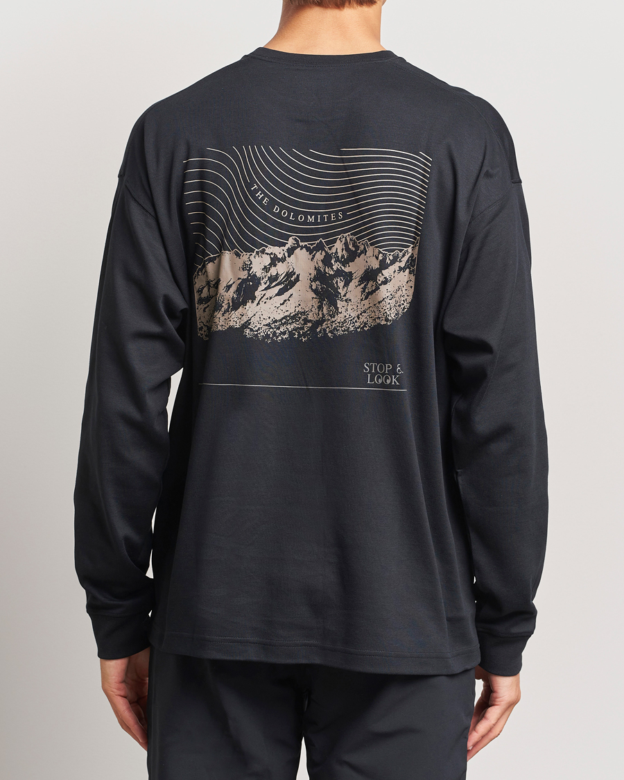 Uomini | Reparti | Columbia | Duxbery Relaxed Long Sleeve T-Shirt Black