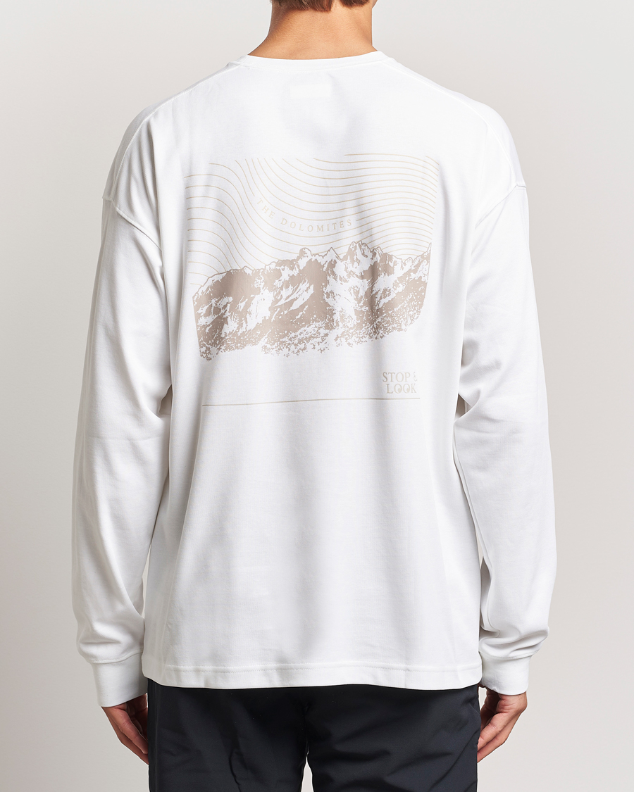 Uomini | Outdoor | Columbia | Duxbery Relaxed Long Sleeve T-Shirt White