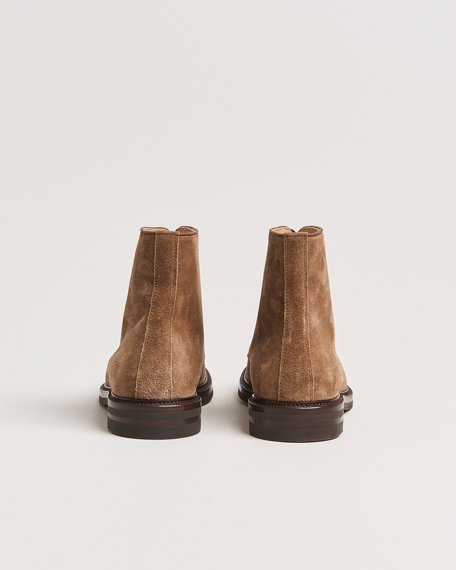 Uomini | Brunello Cucinelli Lace Up Boots Brown Suede | Brunello Cucinelli | Lace Up Boots Brown Suede