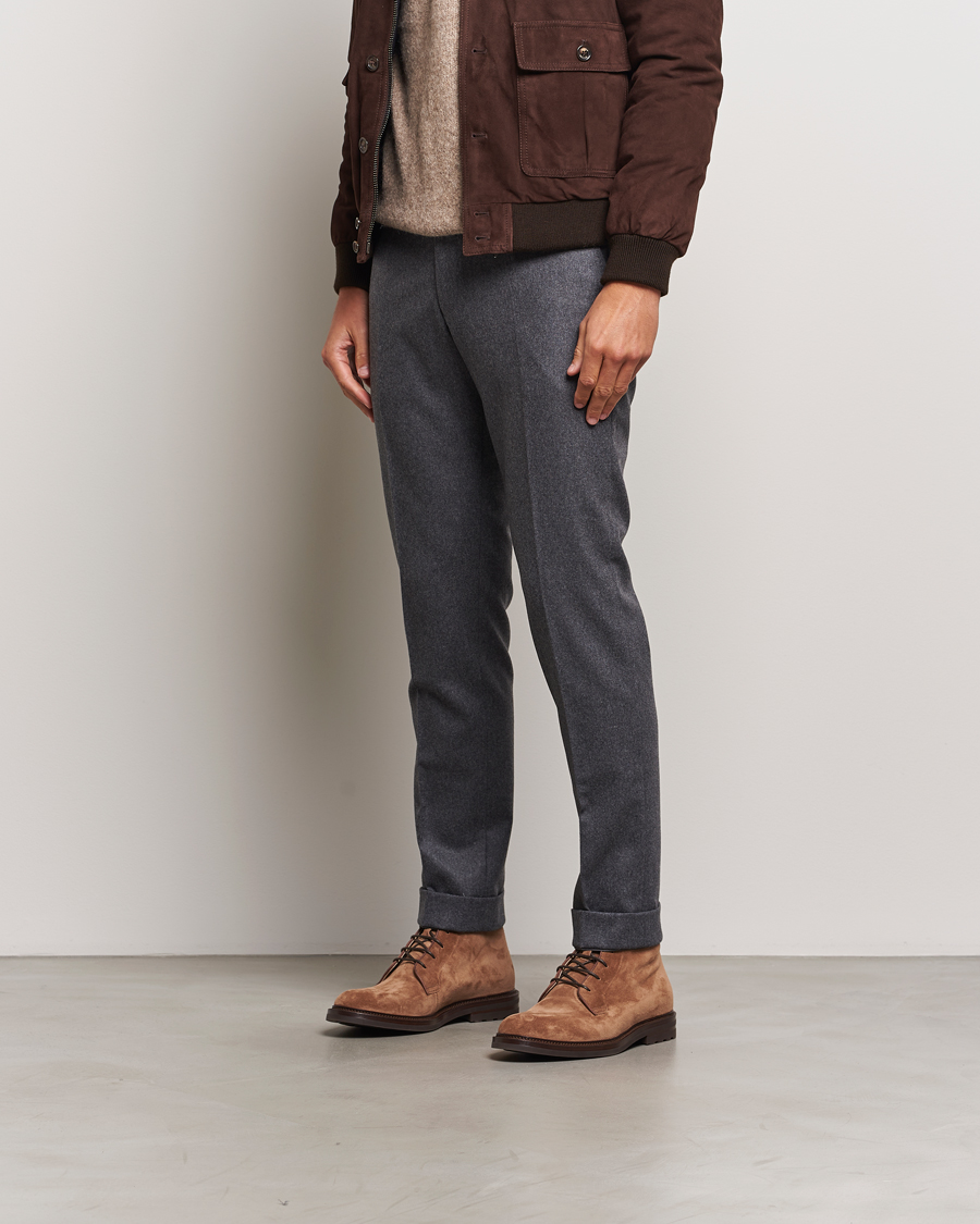 Uomini | Brunello Cucinelli Lace Up Boots Brown Suede | Brunello Cucinelli | Lace Up Boots Brown Suede